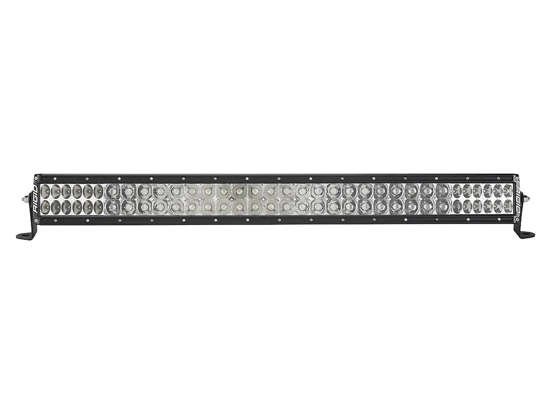 132313 – RIGID IND Light Bar, LED 30 Inch Length 60 Clear Bulb 470 Watt/ 34 Amp Draw Spot/ Driving Combo Beam 37060 R...